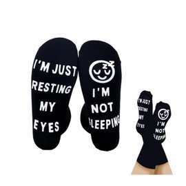 Funny Socks, Gaming Socks with Saying Do Not Disturb Socks Unisex Cotton Socks House Socks with Grippers for Gamers Men Women Christmas Thanksgiving Birthday, black