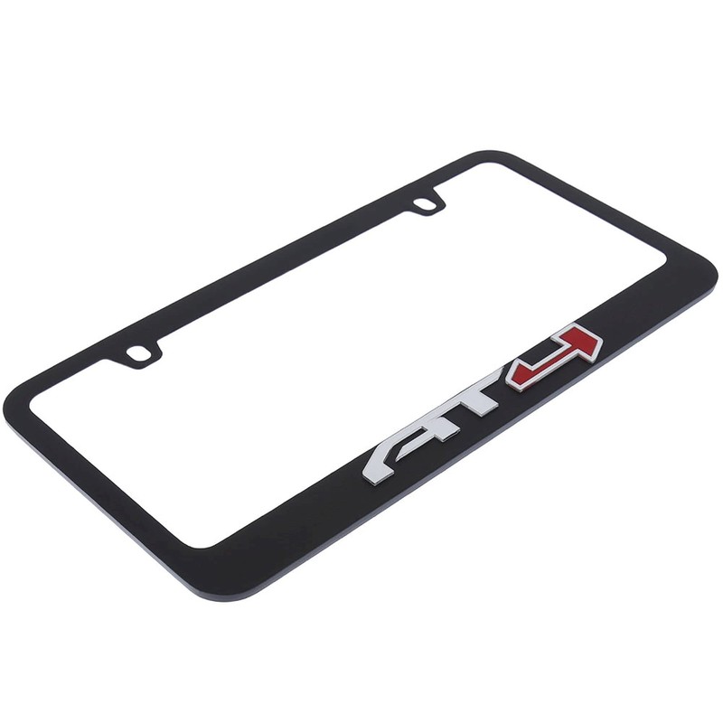 Eurosport Daytona- Compatible with -, GMC AT4 Black License Plate