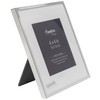 Hampton Frames MAYFAIR 4x4 (10x10cm) Silver Square Photo Picture Frame