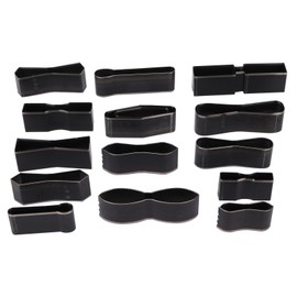 Leather Shape Punch Set Metal Style 1 Hole Hollow Cutter Tool for Crafting B021