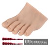 Yeefairy Realistic Silicone Fake Half Foot Female Nursing Mannequin Foot