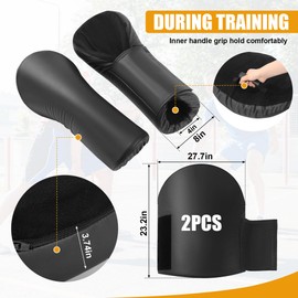 BALAPET 2 Pack High-Density Foam Basketball Pads for Training, Tear-Resistant Padded Blocking and Sparring Training Pads for Martial Arts and Sports Training