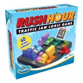 ThinkFun Rush Hour Traffic Jam Brain Game and STEM Toy for Boys and Girls Age...