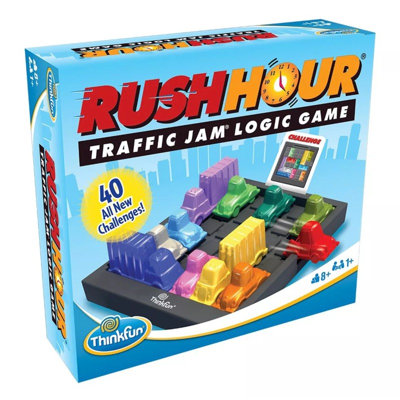ThinkFun Rush Hour Traffic Jam Brain Game and STEM Toy