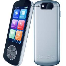Language Translator Device No WiFi Needed, Instant Two Way Language Translator with 137+ Languages, Offline/Photo/AI Translator Device 2025 Voice Translator for Travel Business Learning