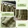 Oven Skirt, Oven Skirt Curtain for Door, Kitchen Decorative Cabinet