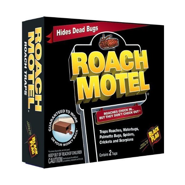Black Flag HG-11020-1 Roach Motel Insect Trap (Contains 2), Case of 12 by Black Flag