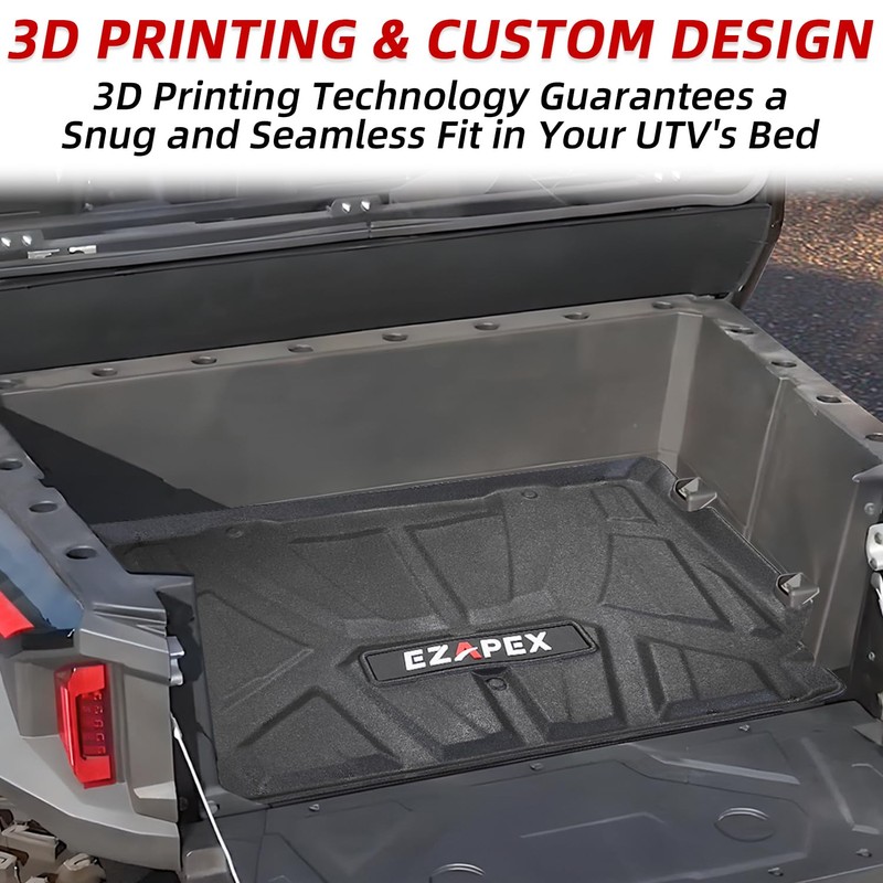 EZAPEX Bed Mat Liner Compatible with Polaris General 1000/4 1000/XP