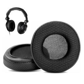 HTINDUSTRY Ear Pads Replacement Pads Compatible with Ultrasone HFI-450 Headphones Ear Pads with Breathable Leather/Durable Fabric and Memory Foam