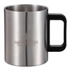Captain Stag UH-2013 Outdoor Cup, Mug, Tumbler, 16.1 fl oz (470 ml), Double Stainless Steel, Hollow Double Wall Construction, Stainless Steel, Freedom