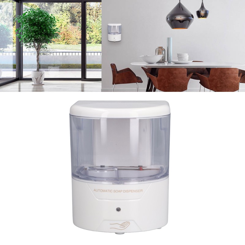 600ml Automatic Soap Dispenser Intelligent Non Contact Wall Soap Container