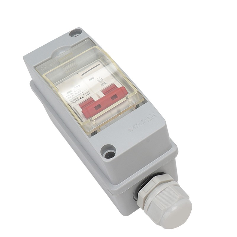 Circuit Breaker MCB 2P DC 500V 32A Disconnect Switch with
