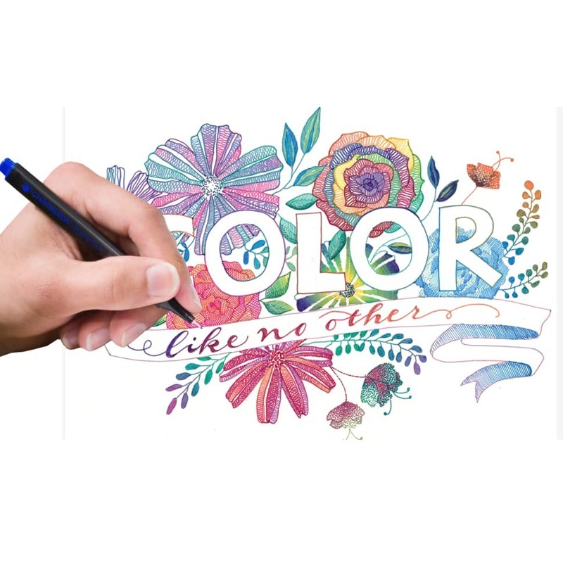 Chameleon Pen Blendwriter Floral Set of 6 Illustration Pens