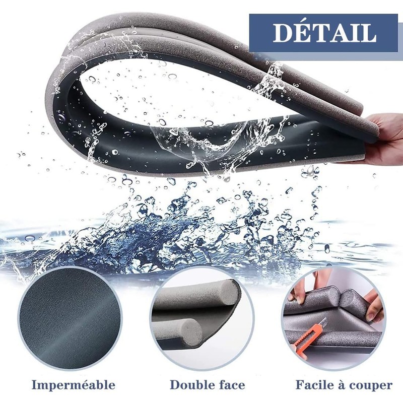 Draught Excluder 37 Inch Door Seal Draught Excluder with Double