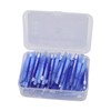 60Pcs Interdental Brush Practical Slim Braces Cleaner with PP Handle