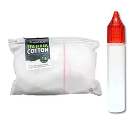 Freemax Tea Fiber Cotton Tea Fiber Cotton for Marvos RTA/Vape All Purpose Cotton + Empty Bottle