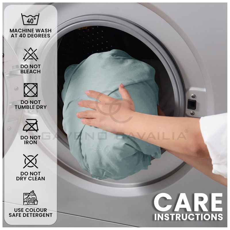 Luxury Extra Deep Fitted Sheet, Plain Polycotton Lightweight Long Lasting