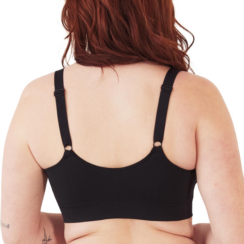 Bali Women's Modern Seamless Bralette, Pullover Wireless Bralette with Adjustable