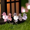 Pets Theme Decorative String Lights, 10ft 30 LED 3D Pink