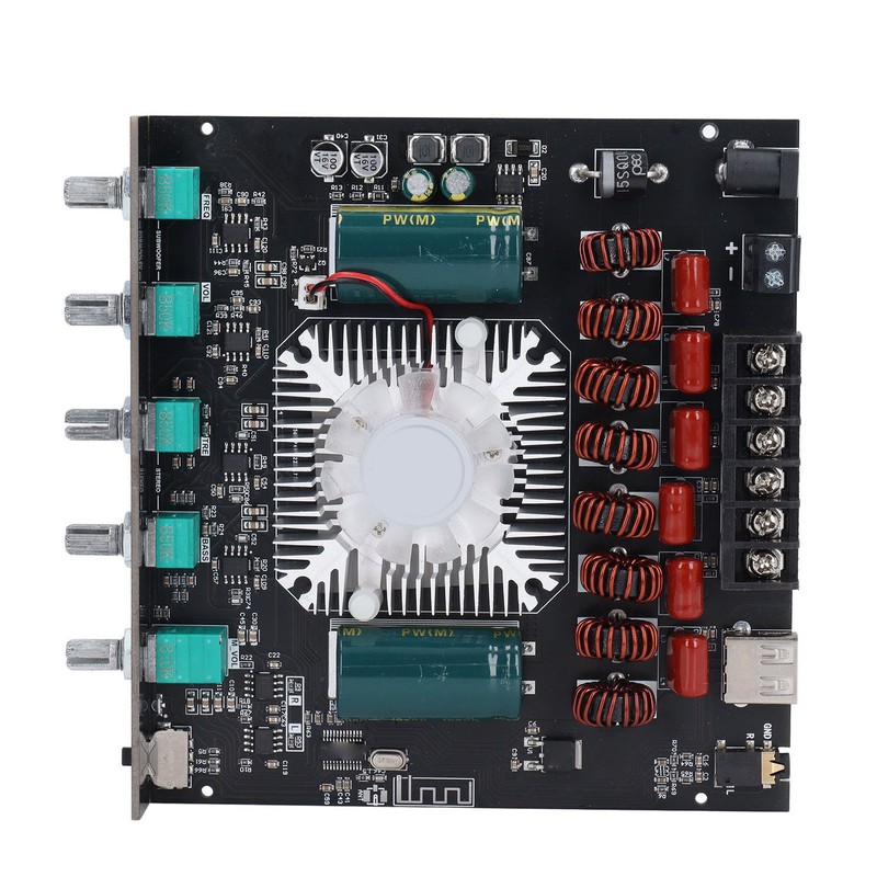 ZK AS21 Bluetooth Amplifier Board Dual Channel TPA3255 Chip 220Wx2