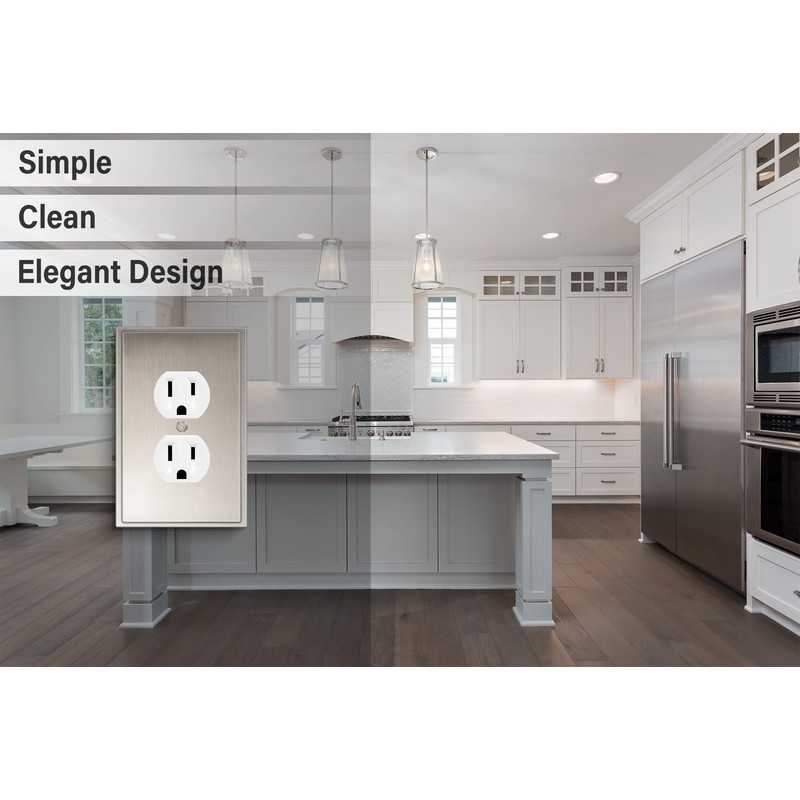 Henne Bery Soft Modern Decorative Wall Plate Switch Plate Outlet