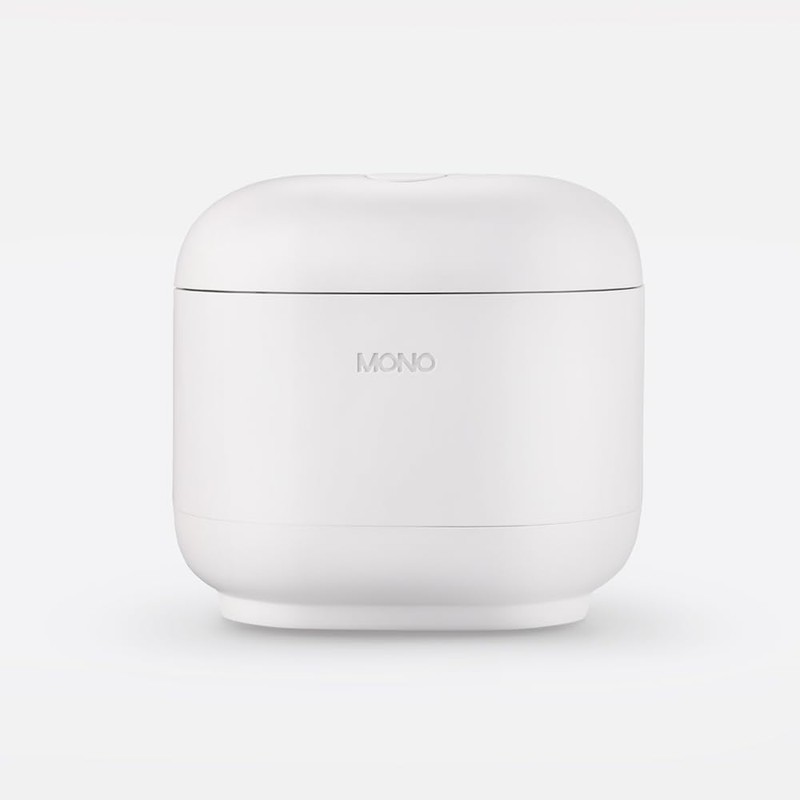 PN Poongnyun Micom Mono 6 Electric Rice Cooker, White, 6