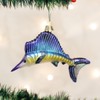 Old World Christmas Sailfish Glass Blown Ornament