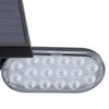 Solar Motion Sensor Wall Light 2 Heads IP65 Waterproof High