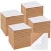 HEIHAK - 200 Hojas de Corcho Autoadhesivas 10x10 cm, Láminas