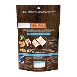 Instinct Raw Boost Mixers Pollock Liofilizado para Perros,Topper Natural con Ingredientes Reales 5 Oz