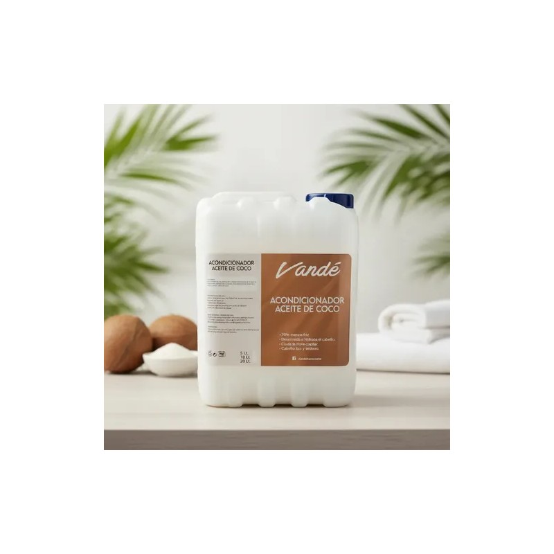 Acondicionador Hidratante Con Aceite De Coco 10 Lts.
