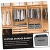 Ciieeo Square Sundries Storage Case Non Woven Fabric Organizer Bin
