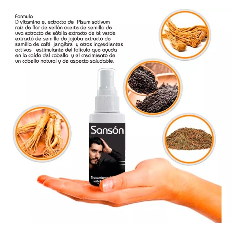 Racotex Locion Para Crecimiento De Pelo Y Barba 100% Efectivo