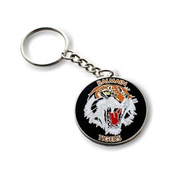 Wests Tigers NRL Rugby League Heritage Logo Metal Keyring