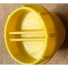 AL-KO Secure Receiver Caps (Pack of 5) (One Size) (Yellow)