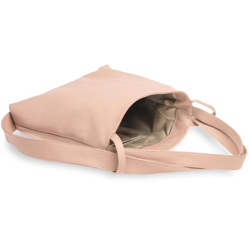 Caspar TL786 Women's Leather 2 in 1 Shoulder Bag Backpack,