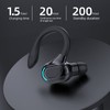 Bluetooth 5.2 Wireless Earphone Ear Hook Ergonomic Business Single Earbud