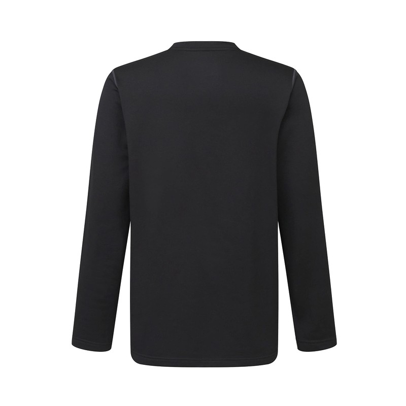 Eddie Bauer Men's Performance Baselayer Crew, Black, Medium