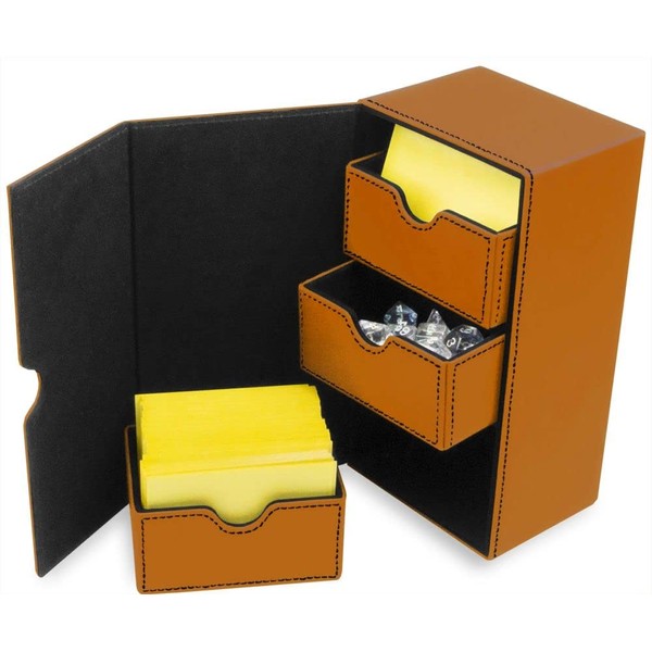 BCW Deck Vault LX 200 Deck Box – Orange