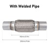 Car Exhaust Pipe 50 X 250mm Welding Free Stainless Steel