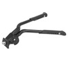 POENVFPO Bicycle Stand, Adjustable Double Leg Aluminium Alloy Bicycle Stand
