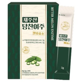 GBMS Jeju Sweet Yeoju Fermentation Enzyme 30p, 60g, 1 piece / 지비엠에스 제주산 당찬여주 발효효소 30p, 60g, 1개