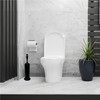 Splash Home Buena Stainless Steel Toilet Brush with Holder, Bowl