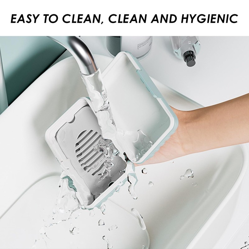 Pack of 2 Portable Soap Dish, Travel Soap Dish, Leak-proof