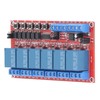 6 Channel Relay Module Interlock Switch 5V 12V 24V High