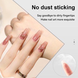 JODSONE Gel Nail Glue - 16.5ml Anti-Dust & Super Strong Nail Glue for False Nails Tips,Low Heat,No Bubbles,Curing Smooth & Long Lasting,Curing Needed U V Light