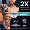 Creatinology Cápsulas Creatina Monohidratada + Maca | Formula CreaStone 2X