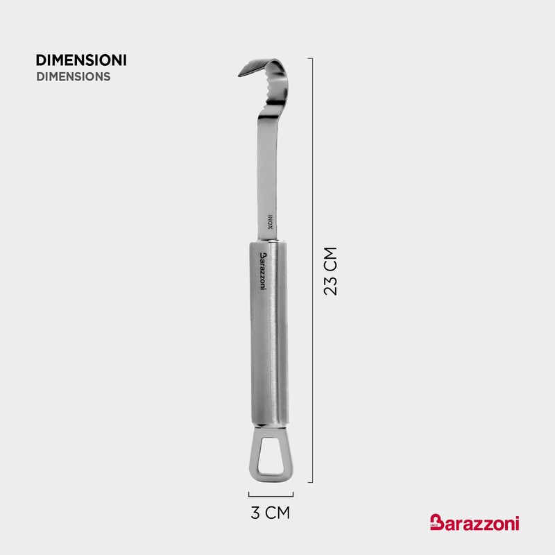 Barazzoni 8640006300 My Utensil Stainless Steel