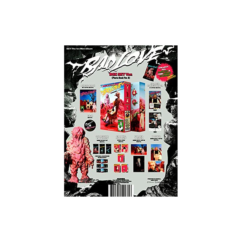 BAD LOVE-BOX SET Ver. (PhotoBook B Ver.)(韓国盤)