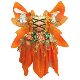 Petitebelle Fairy Costume Dress 1-10y (Orange, 4-6year)